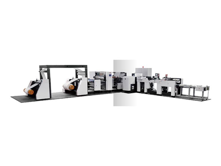High Speed Wide Web Paper Flexo Printing Press 